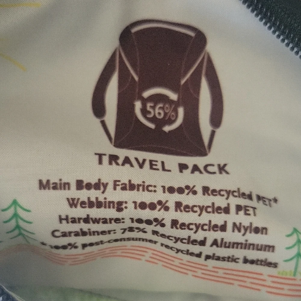 Chico Bag Foldable Day National Park  Backpack nwt - Picture 3 of 14